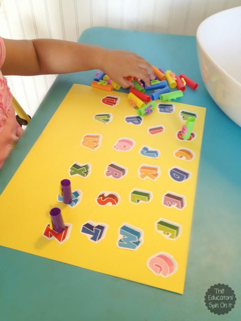 ABC Letter Match Busy Bag for Kids 