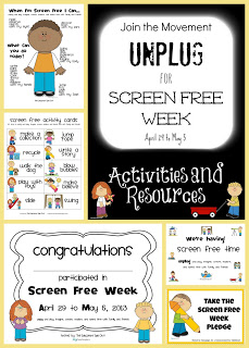 Screen Free Activities and Resources Packet 