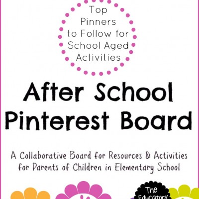 Top Pinners to Follow for School Aged Activities this Summer