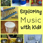 Exploring Music with kids with DIY Instruments