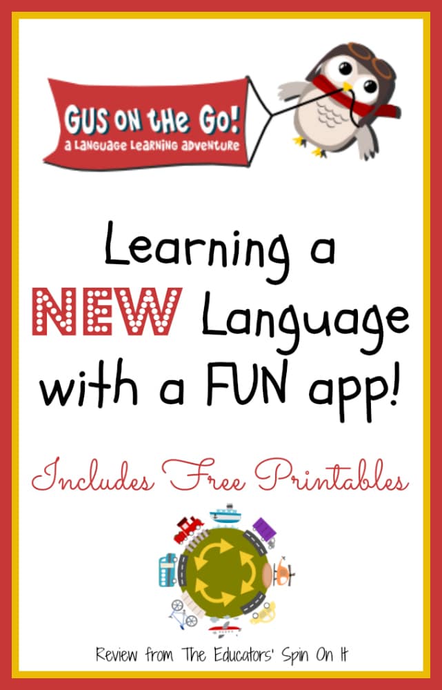 Gus on the Go App Learning a New Language with Kids