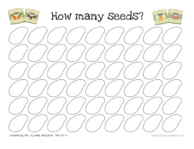 Printable Activity for Learning with Seeds from The Educators' Spin On it