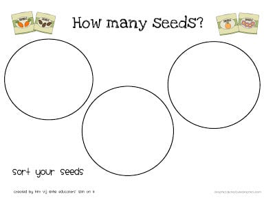 Printable Seed Activities Inspired By The Tiny Seed By Eric Carle The Educators Spin On It