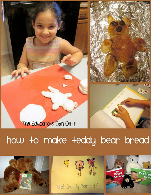 How to make bear bread with kids