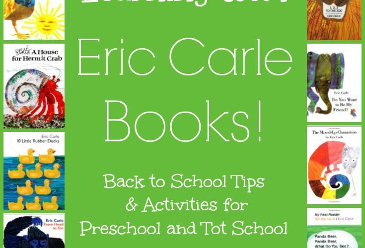 tips for learning with Eric Carle books