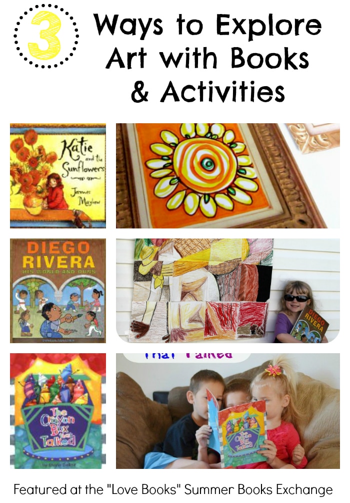3 Ways to Explore Art with Books and Activities for Kids 