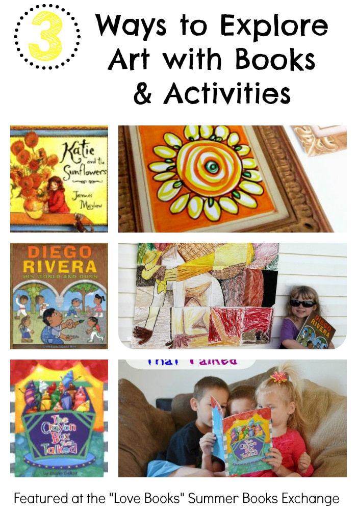 3 Ways to Explore Art with Books and Activities for Kids