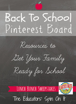 Back to School Pinterest Board 