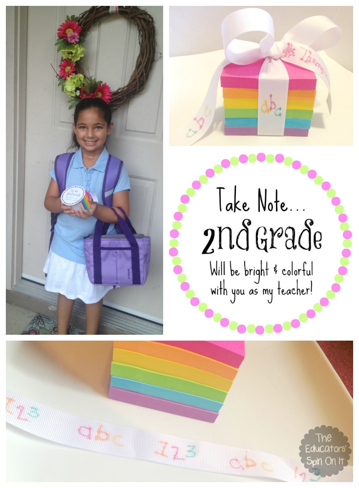 Colorful Teacher Gift Idea