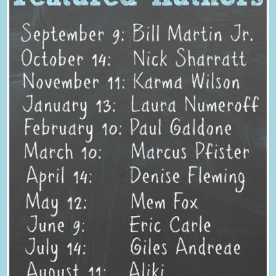 Announcing the Virtual Book Club Authors for 2013-2014