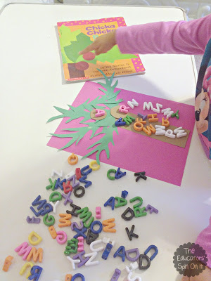 Chicka Chicka Boom Boom Letter Activities - The Educators' Spin On It