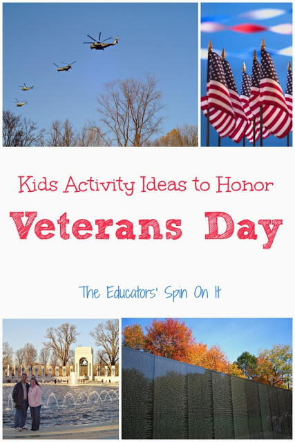 Kids Activities to Honor Veteran's Day 