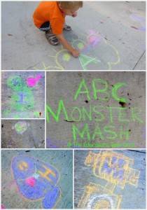 Monster Mash ABC activity for kids
