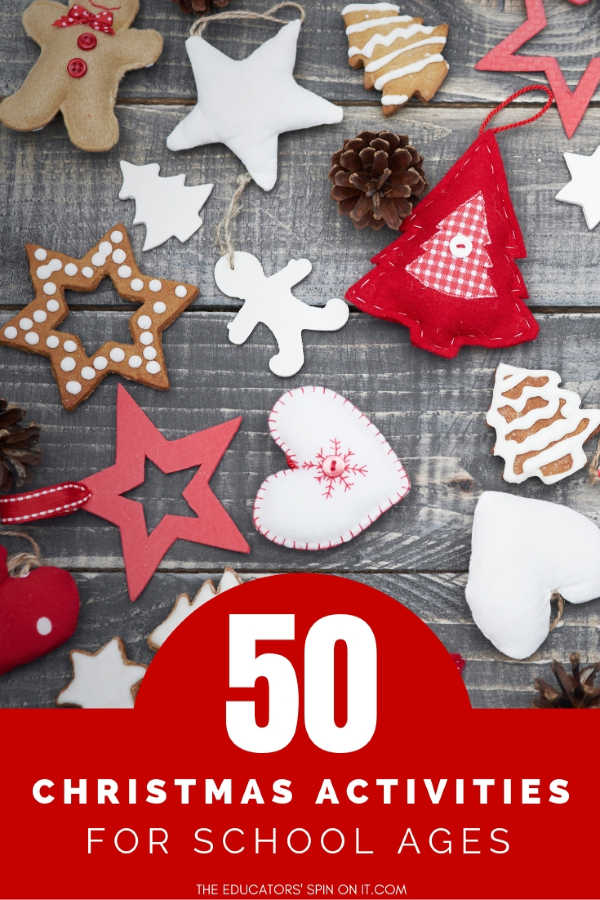 50 Christmas Activities for School Ages