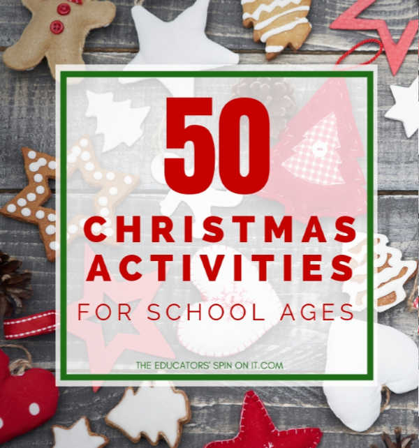 Download 50 Christmas Activities For School Aged Kids PSD Mockup Templates