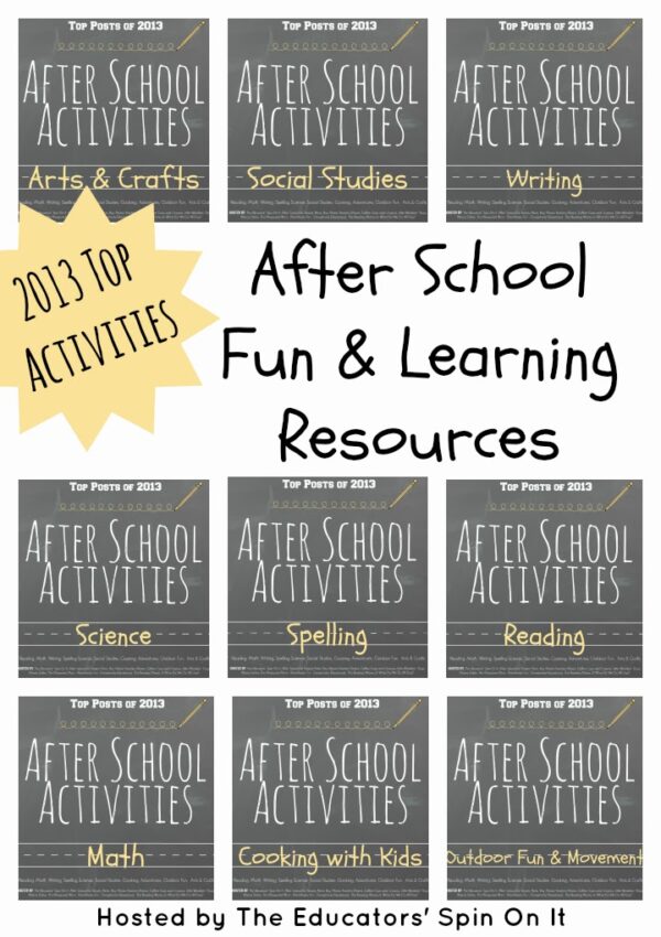 Best Activities for After School with Kids - The Educators' Spin On It