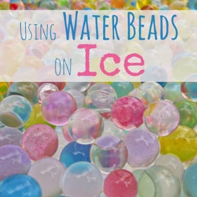 Water Beads and Ice Activity