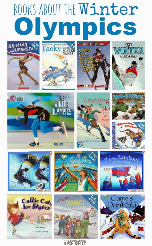 Books About the Winter Olympics and Winter Sports for Kids