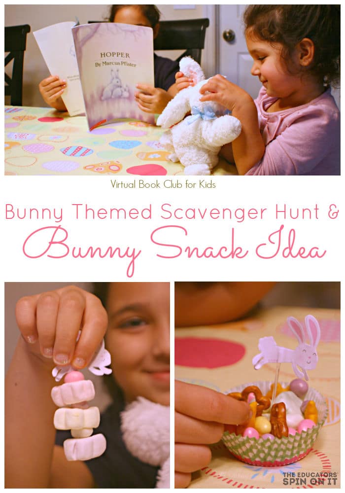 Bunny Snack Idea for Easter Themed Book Club