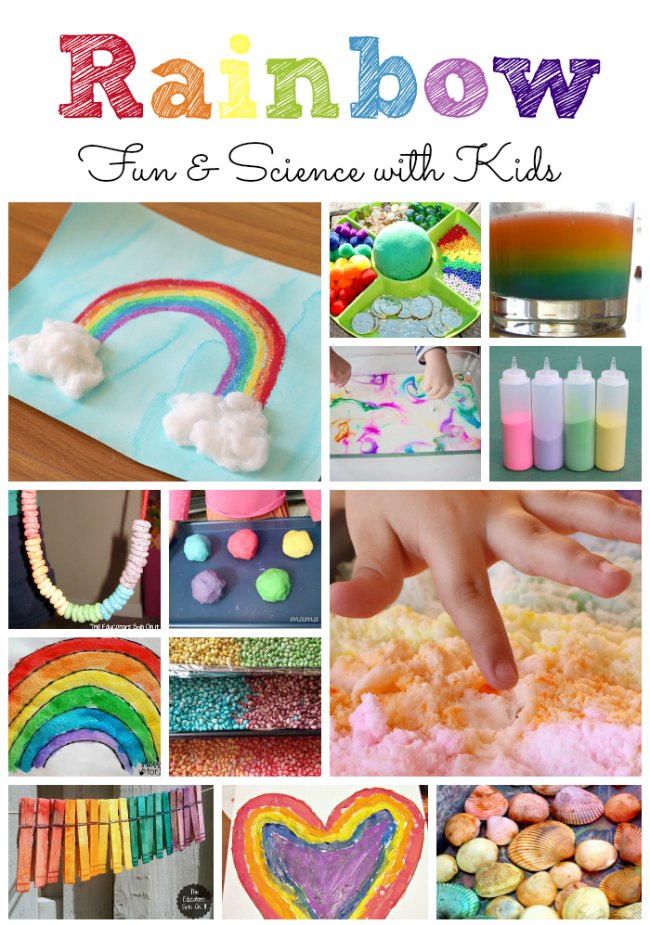 Rainbow Activities for Kids featured at The Educators' Spin On It