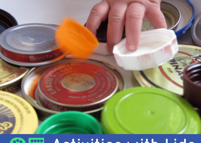 25 Activities with Lids for Kids