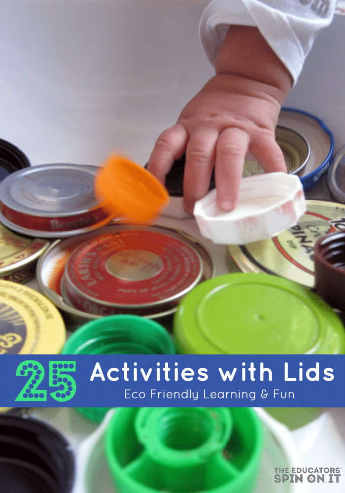 25 Activities with Lids for Kids