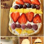 Easter Themed Egg Treat with Fruit