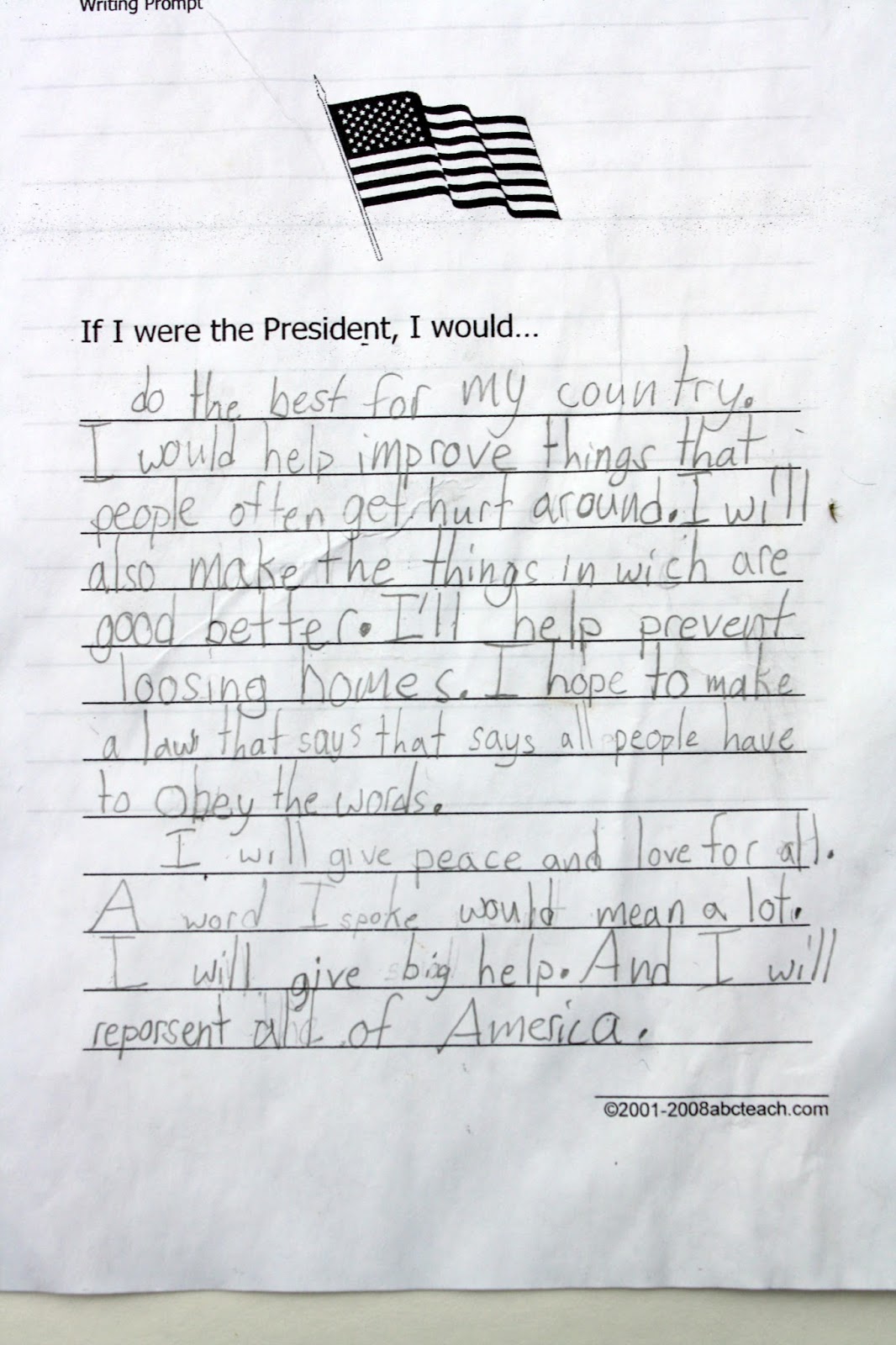Handwriting For Second Grade