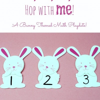 Easter Bunny Math Preschool Playdate