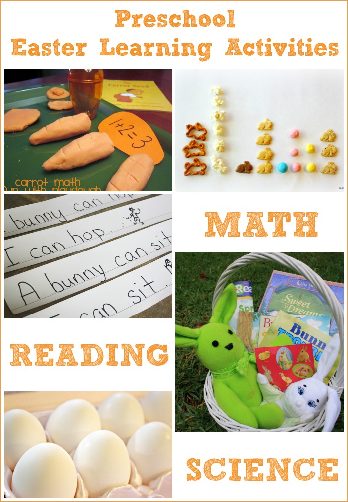 Easter Learning Activities for Preschoolers