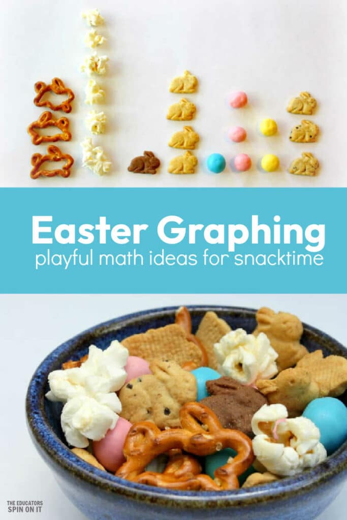 Easter Graphing Activity for Preschooler and Kindergarten. Hands on fun with math! 