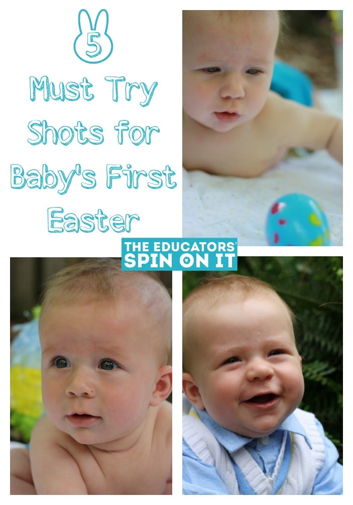 Five must try photo shots for Baby's First Easter