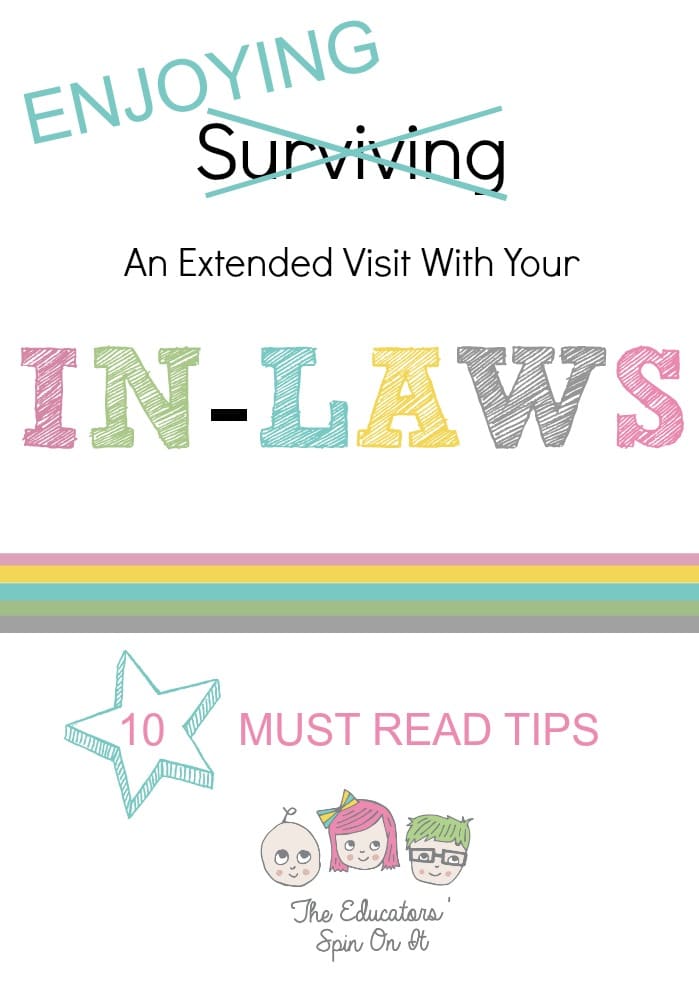 10 Tips for Enjoying an extended visit with your in-laws