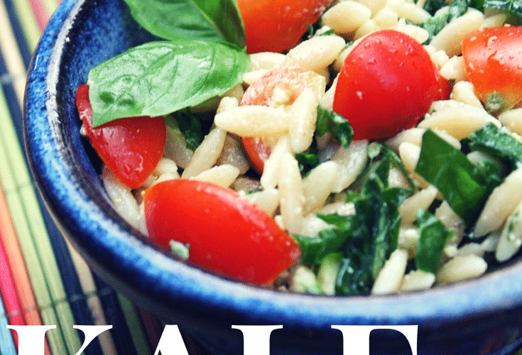 Kale, Orzo and Feta Summer Salad