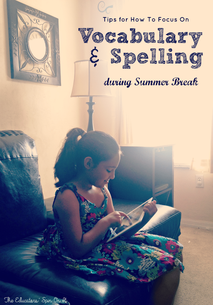 Summer Spelling Program for Kids