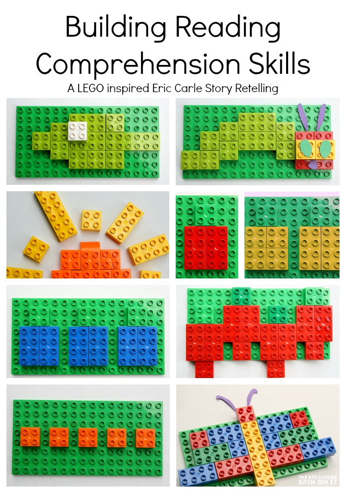 LEGO Inspired Story Retelling of The Very Hungry Caterpillar