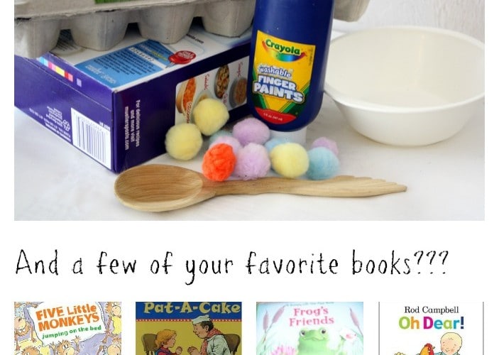 Making a Love Books Activity with Toddler Board Books and Activities