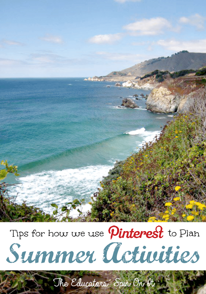 Tips for How to Use Pinterest for Planning Summer Activities for Kids