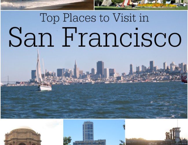 Top Places to Visit in San Francisco from The Eduators' Spin On It