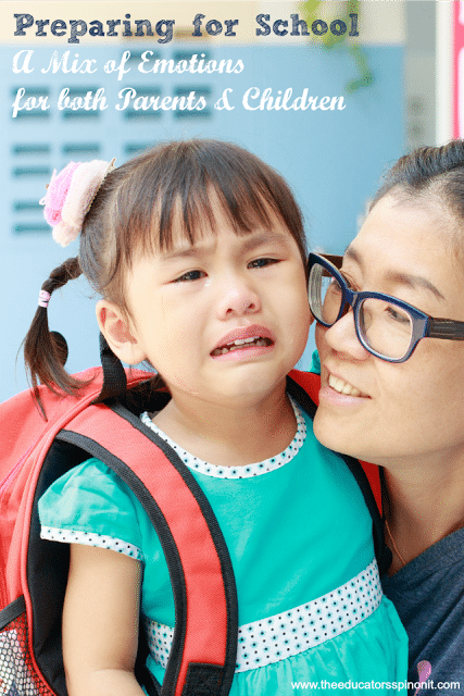 Mixed Emotions about Starting School with your child