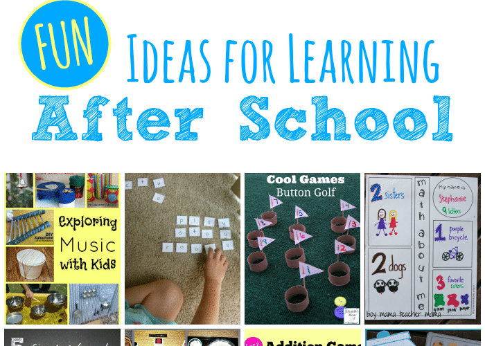 Fun Ideas for Learning After School with Kids