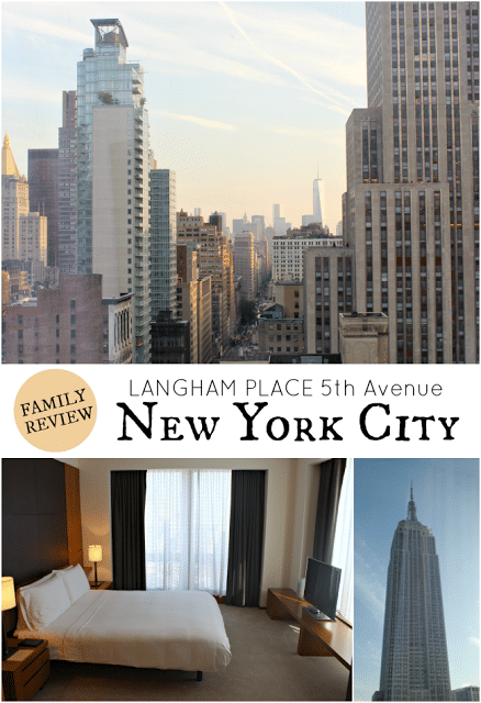 Family Review of Langham Place on Fifth Avenue in New York City 