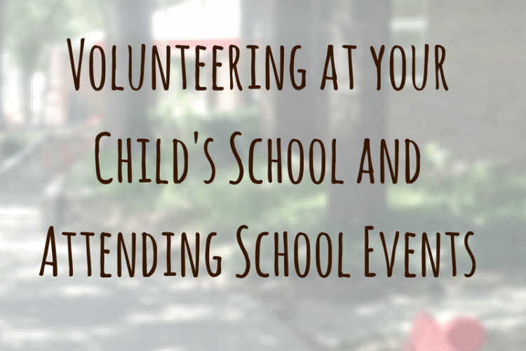 Volunteering at Your Child's School