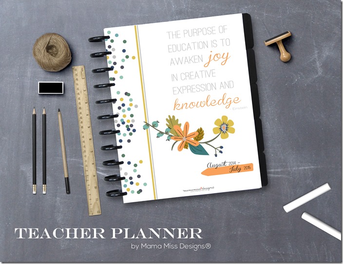 Printable Teacher Planner The Educators' Spin On It