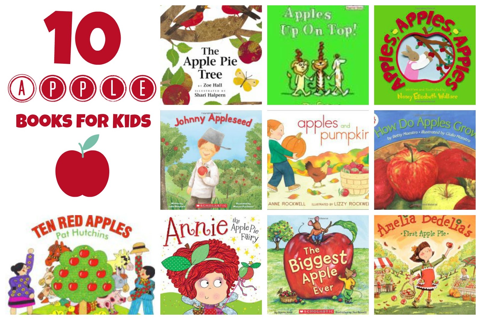 Apple Theme Activities For Preschoolers