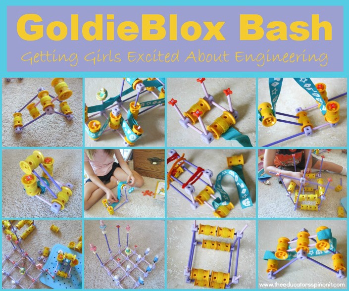 Goldie Blox Bash and Review! Girls STEM activities and toys