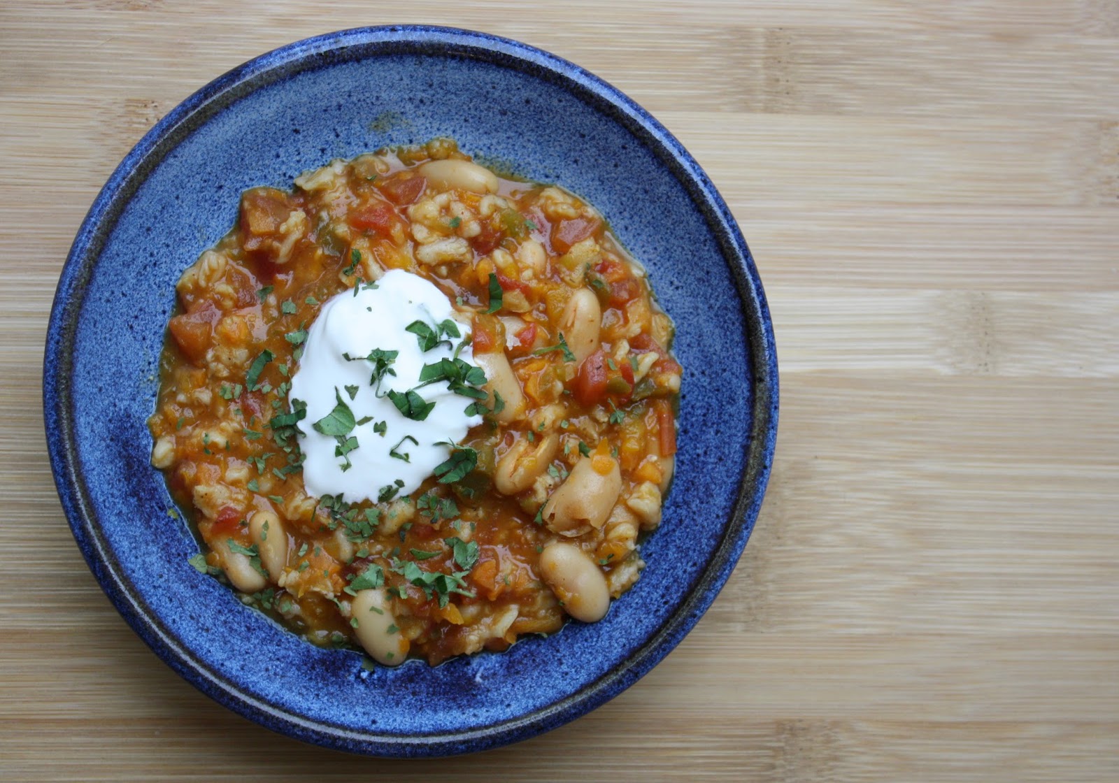 Full-Of-Veggies White Chili