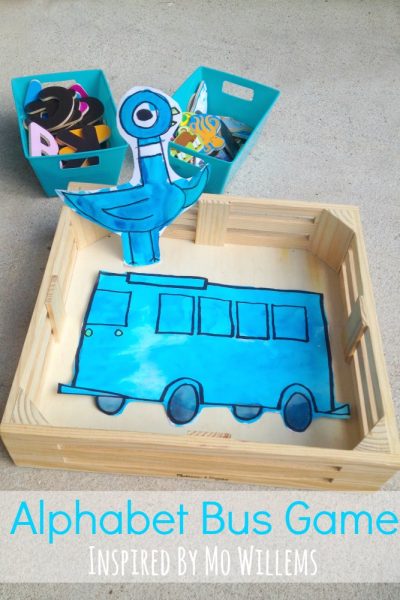 Pigeon and Bus Activities inspired by Mo Willems Alphabet Game