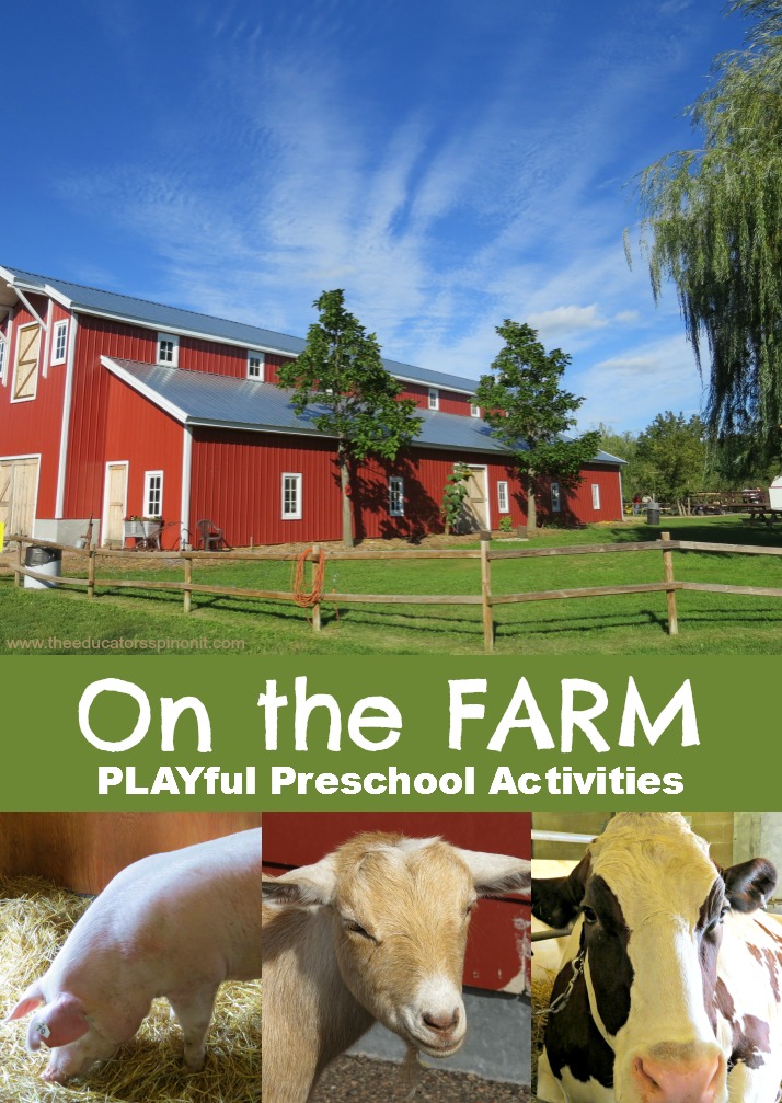 Preschool Activities Farm Theme