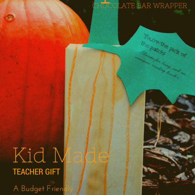 Homemade Teacher Gifts: Cute Pumpkin Gift and Note
